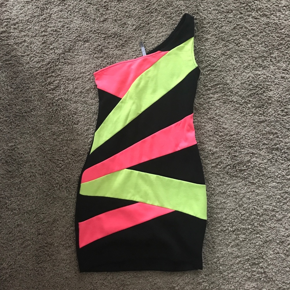 Neon dress