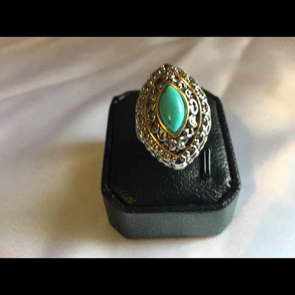 🔥Clearance Sale! Turquoise large Statement Ring! - Picture 5 of 5