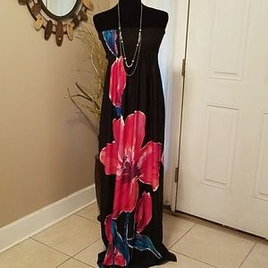 Bongo Strapless Maxi Dress