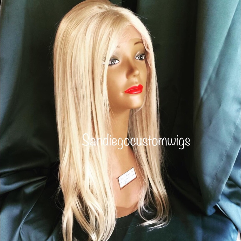 16-20" Lace Front Full Lace 100% Human Hair Wig