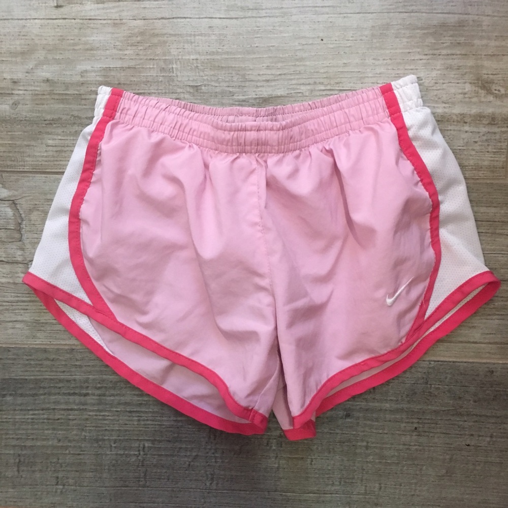 Pink Nike shorts