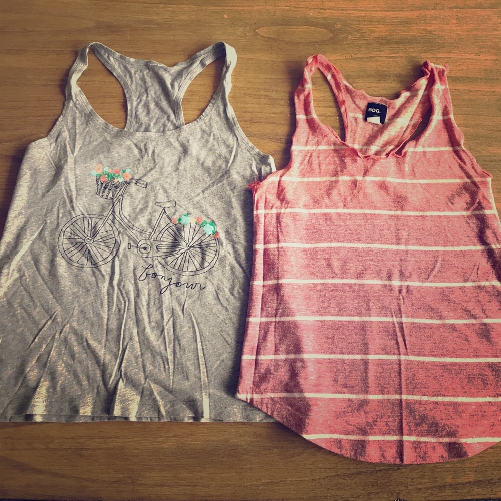 CCO!! Two super cute racerback summer tanks!