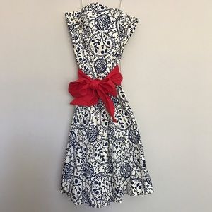 Strapless Summer Dress from Anthropologie -size 4