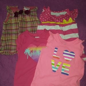 Girls 4t shirt lot