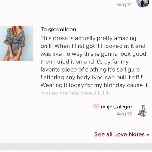 π Mia Black & White Gingham Wrap Dress - Picture 7 of 8