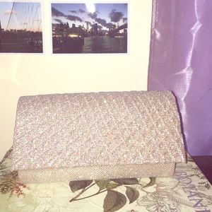 Gold Medium Clutch Hand Bag