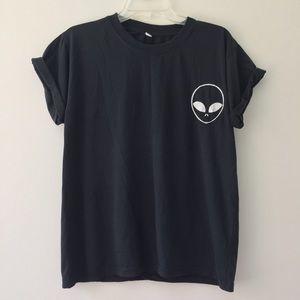 Black Alien T-Shirt