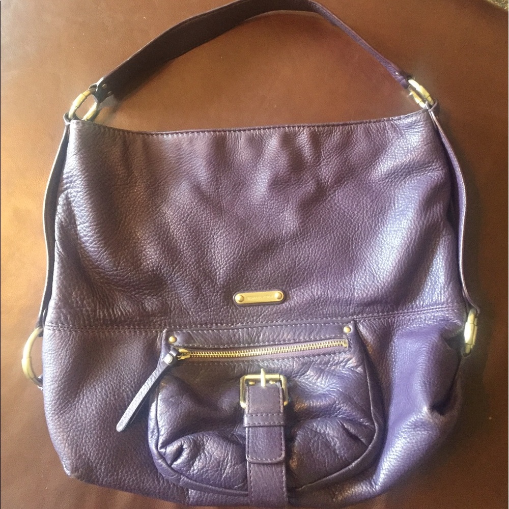 Michael Kors Austin pebbled leather hobo bag - lg