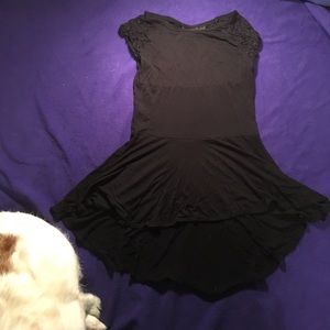 Lace back shirt, blouse