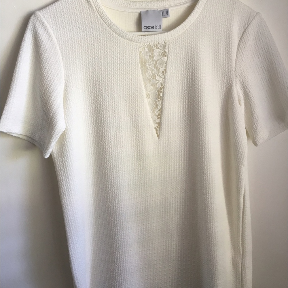 ASOS cream white top, size 6
