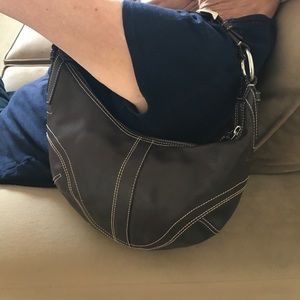 🎉SALE TODAY ONLY🎉Coach Small Brown Leather Hobo