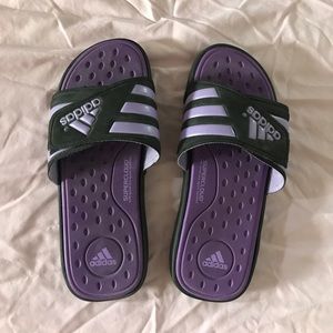 SuperCloud Adidas Purple Slides