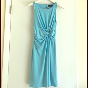 NWOT The Limited Sky Blue Cinched Dress