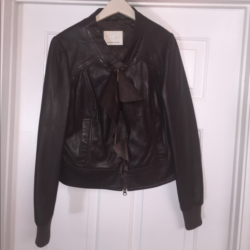 Madison Marcus real leather jacket