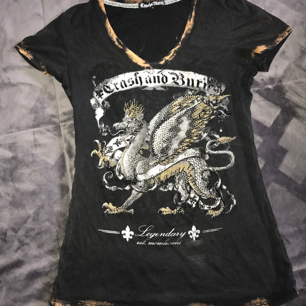 Crash & Burn Tee