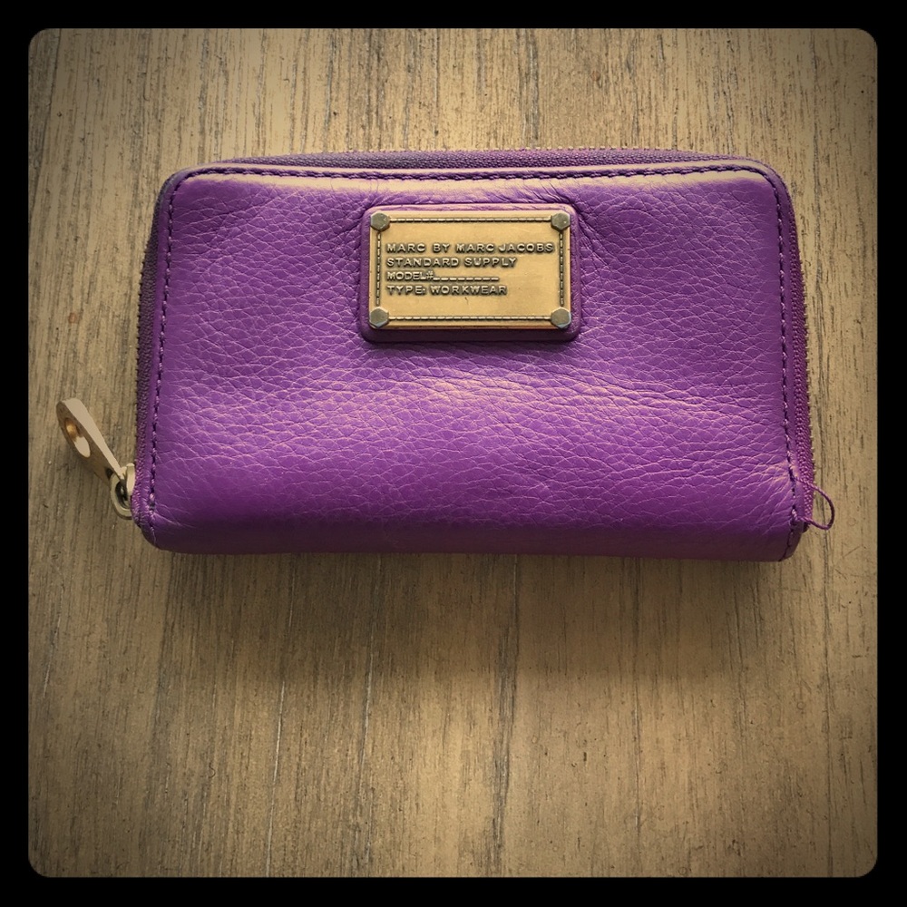 Marc by Marc Jacobs purple wallet
