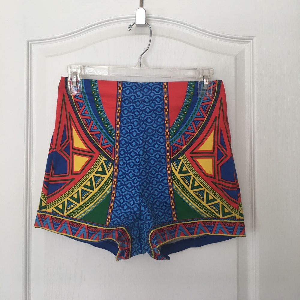 high waisted festival short
