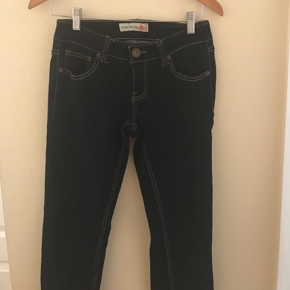 Dark wash jeans!