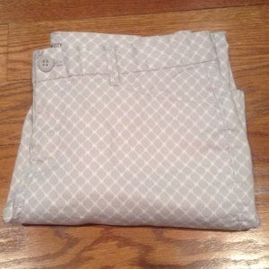 KHAKIS by GAP Slim City Printed Pants