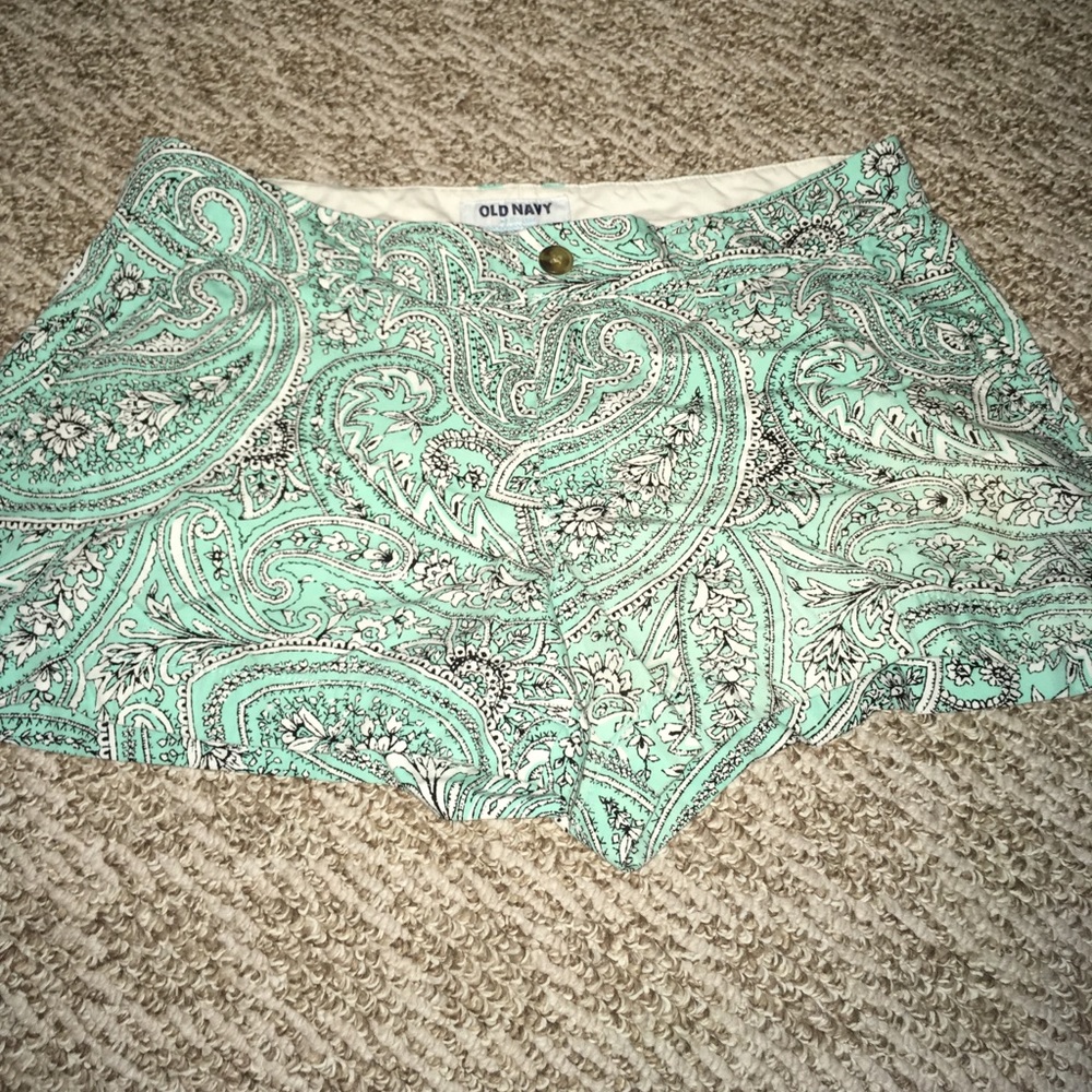 Paisley Old Navy shorts