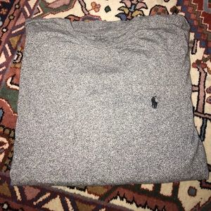 Grey Ralph Lauren Long Sleeve T-shirt (Large)