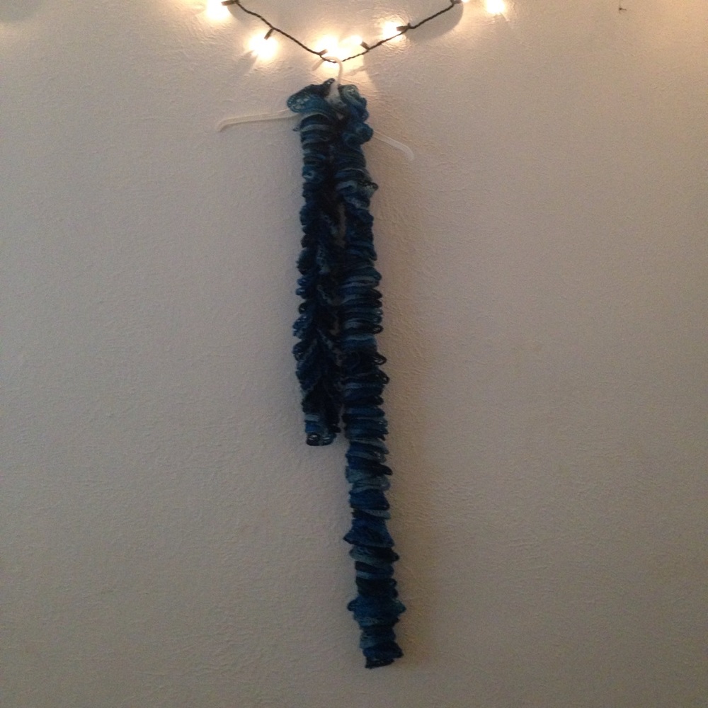 Blue Handmade scarf