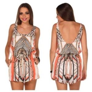 MinkPinl Aztec print romper - Brand new