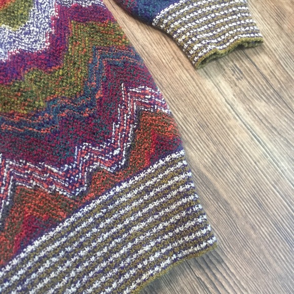 🔻SOLD🔻Missoni Vintage Chevron Knit Sweater - Picture 4 of 6