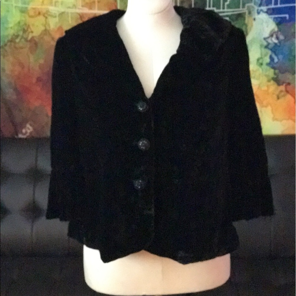 Lane Bryant Velvet Jacket