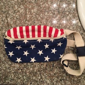 American Apparel American Flag Fannypack