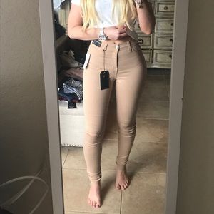 Love culture stretchy khaki jeans