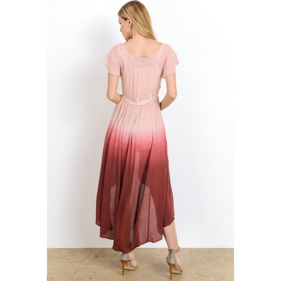 •LAST• Romantic Haven Ombré Maxi Top - Picture 4 of 4