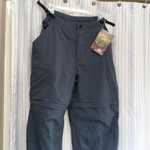 REI CONVERTIBLE SAHARA PANTS - Small