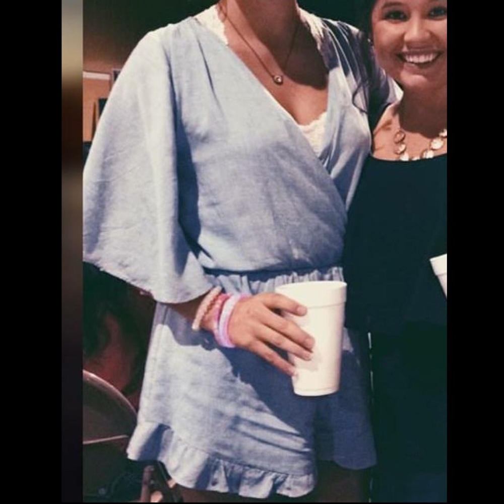 Blue Romper