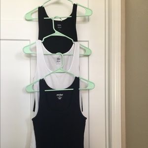 Old Navy fitted tank tops (set of 3)