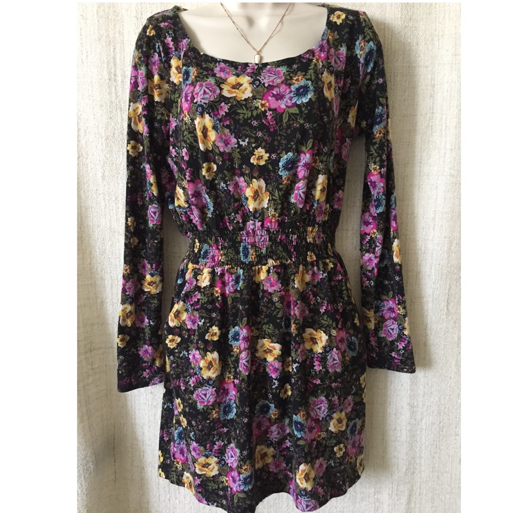 💐Floral Print Dress with Pockets!