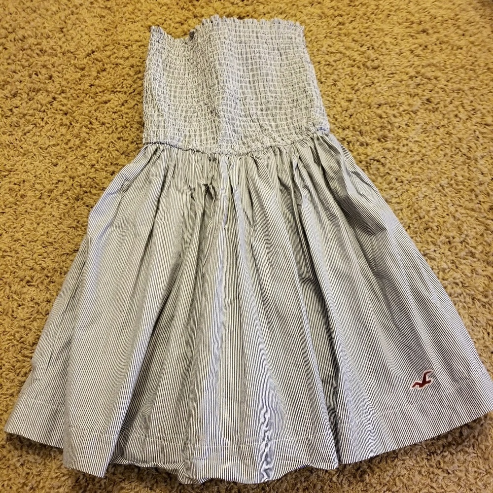 Strapless summer dress