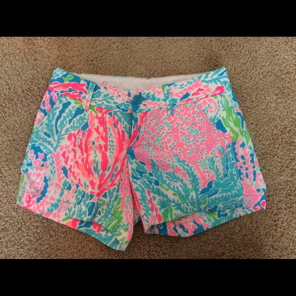 EUC Lilly Pulitzer Shorts size 0
