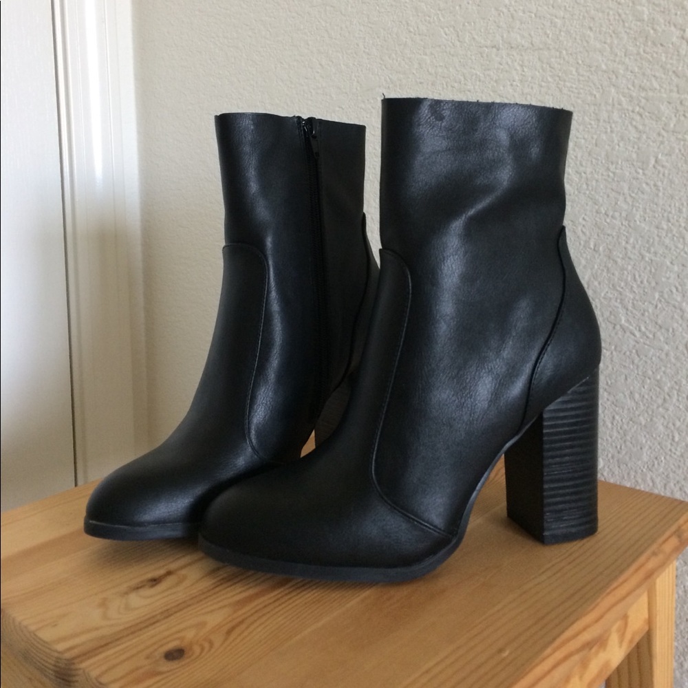 Black Ankle Boots
