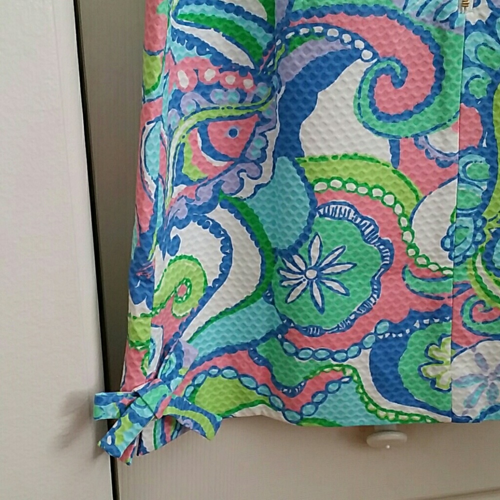 SOLD Lilly Pulitzer Conch Republic Shift Dress 8 - Picture 5 of 8