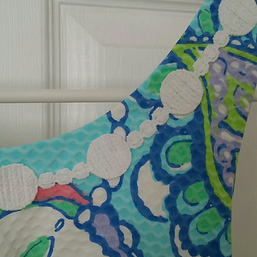 SOLD Lilly Pulitzer Conch Republic Shift Dress 8 - Picture 7 of 8