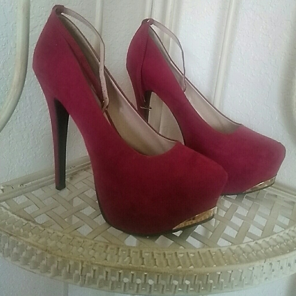 Purple heels