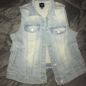 GAP denim vest