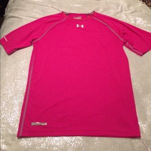 Underarmour Pink Compression Top Size XL NWOT