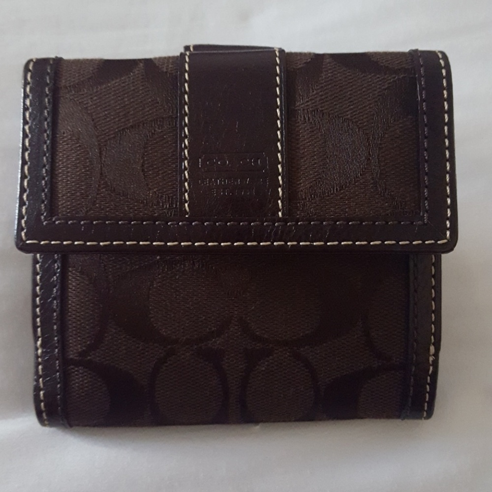 Authentic Coach Wallet