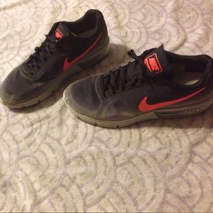 Infrared Nike air max runners