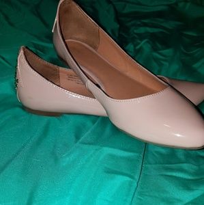 Nude flats size 10