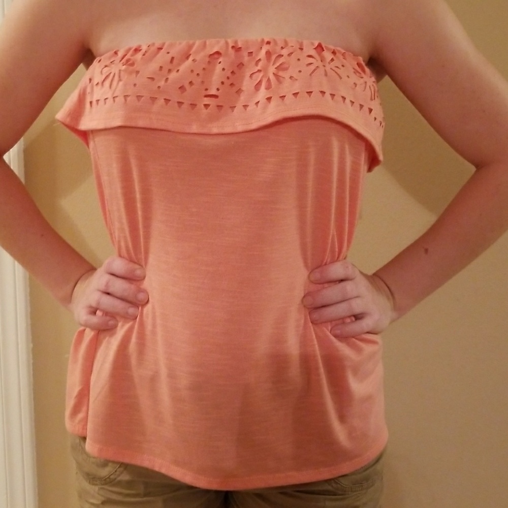 Maurices Coral tube top