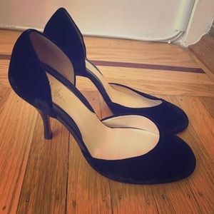 Black Velvet Cole Hahn Heels