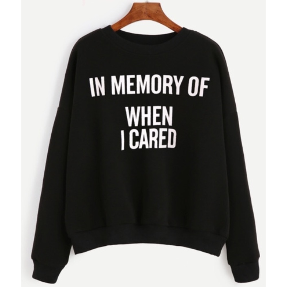 Drop shoulder sweatshirt